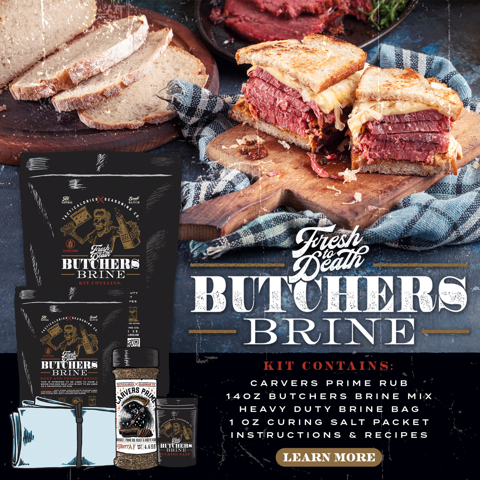 BUTCHERS BRINE | FULL KIT - Tacticalories Seasoning Company