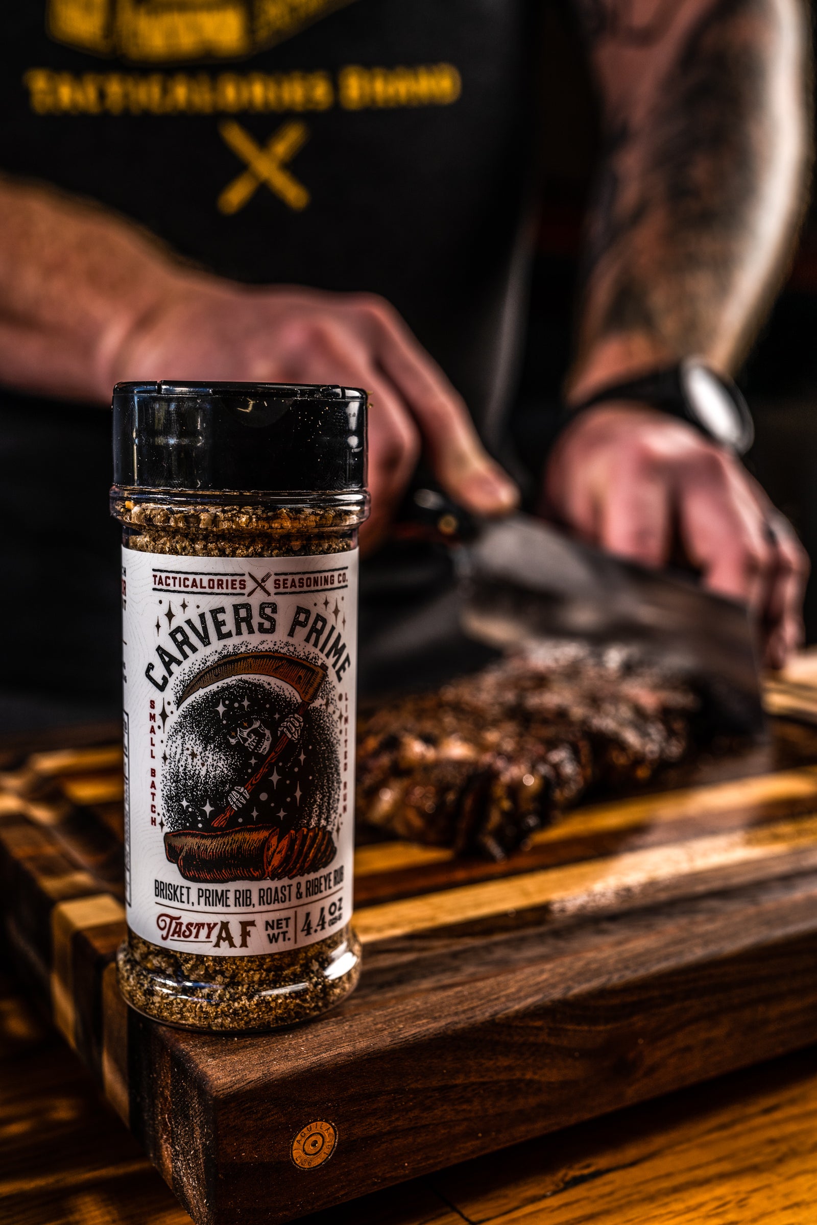 CARVERS PRIME RUB - Tacticalories Seasoning Company