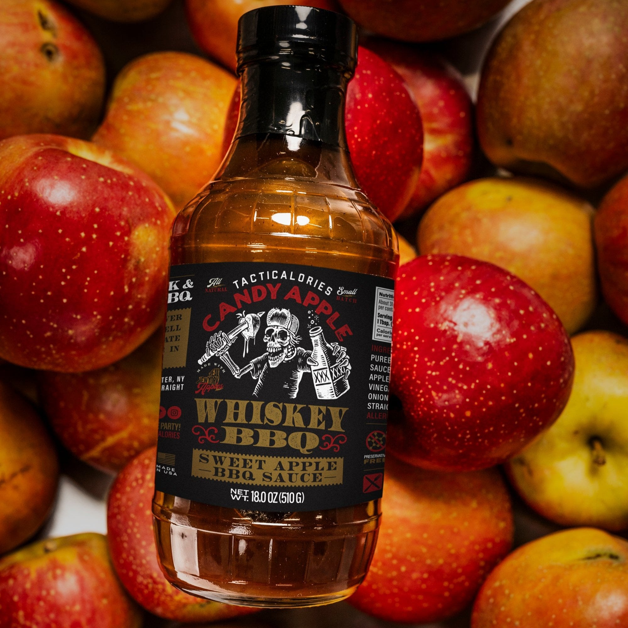 CANDY APPLE WHISKEY BBQ | Best BBQ Sauce - Tacticalories Seasoning Company