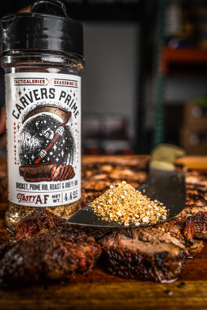 CARVERS PRIME RUB - Tacticalories Seasoning Company